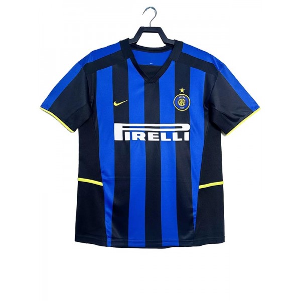 Inter milan home jersey mens retro shirt 2002-2003